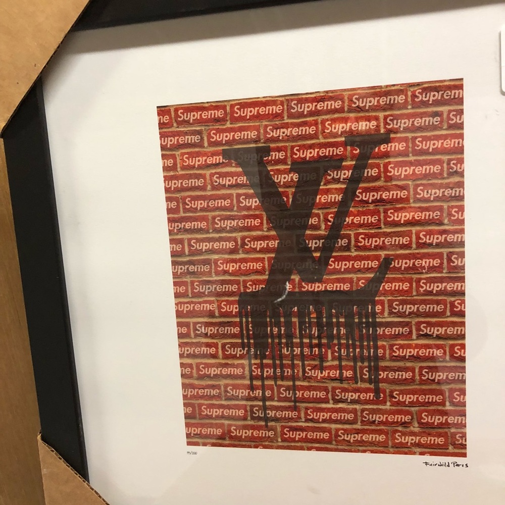 Supreme x LV art by Fairchild Paris, Ltd edition